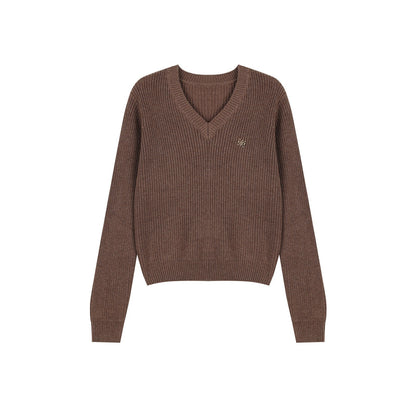 7Shiftin_Chestnut_Retro_College_Layered_Pullover_Shirt_Women&