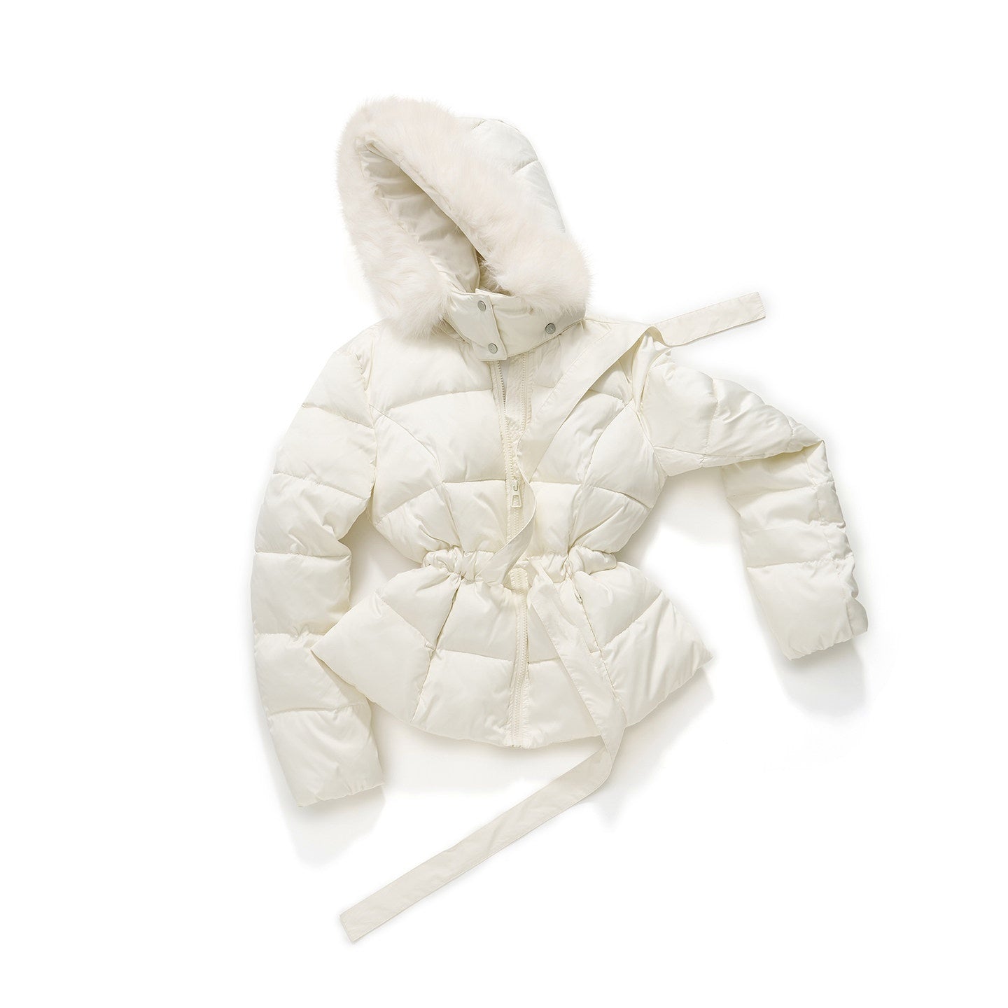 7Shiftin_Colorblock_Detachable_Fur_Hood_Fitted_Waist_Women&