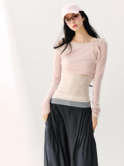 7Shiftin Dark Gray Pleated Wrinkle Resistant Women&