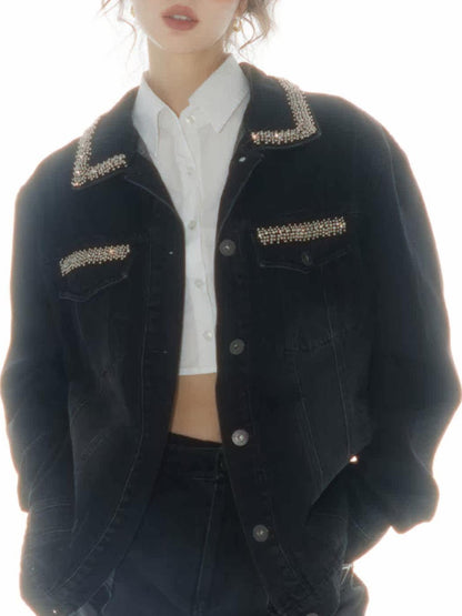 7Shiftin Dark Vintage Lace Trim Women&
