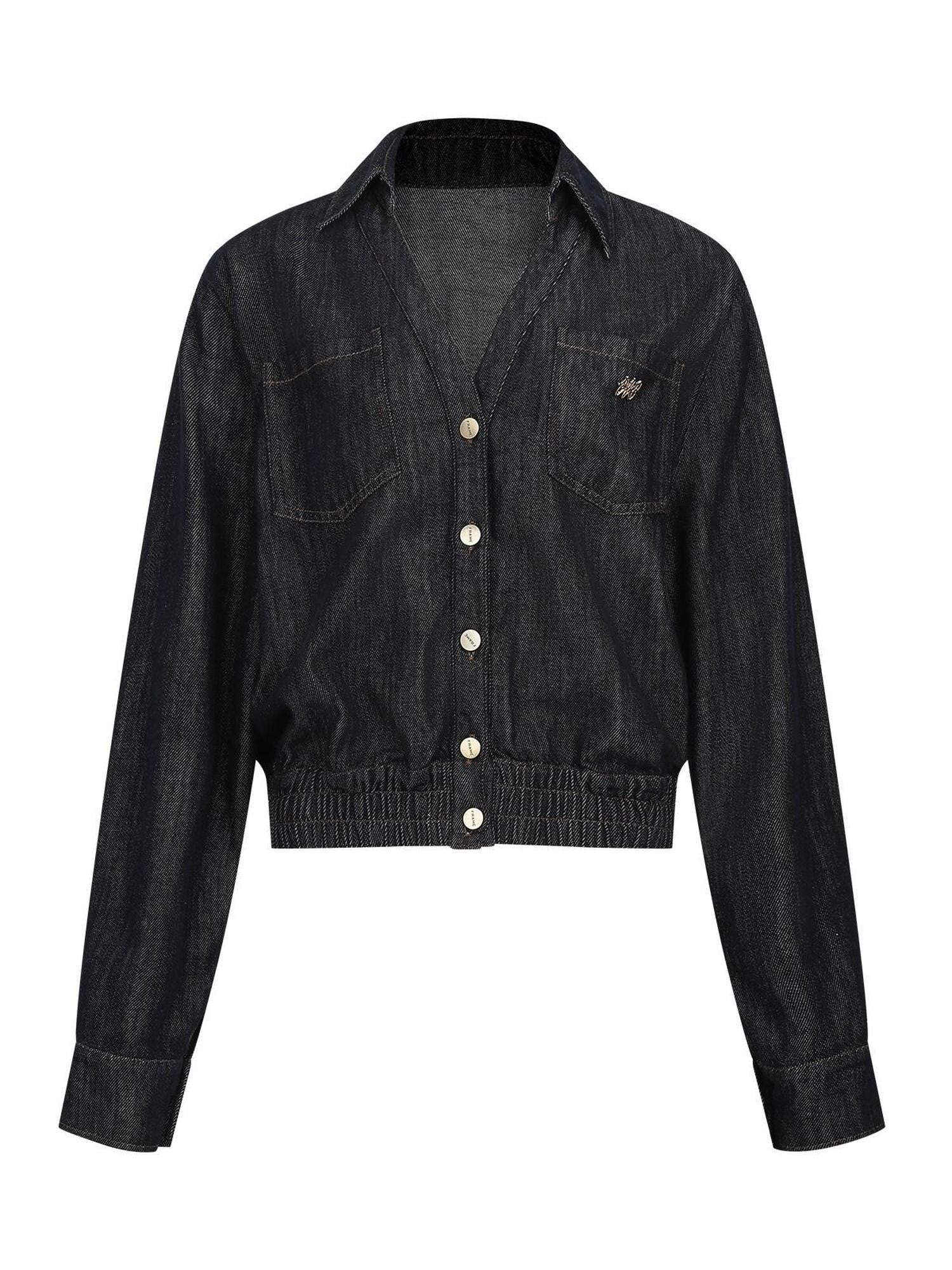 7Shiftin Dark Vintage Loose Jacket Wide Leg Women&