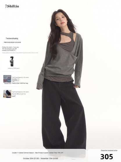 7Shiftin_Detachable_Knit_Waistband_Draped_Women&