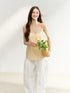 7Shiftin Egg Yellow Drawstring Adjustable Straps Loose Women&