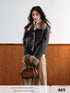 7Shiftin_Faux_Fur_Trim_Double_Breasted_Long_Sleeve_Women&