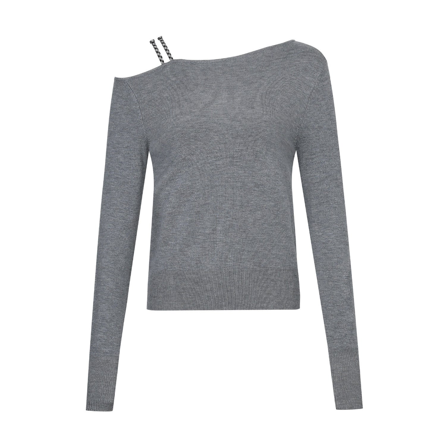 7Shiftin_Gray_Off_Shoulder_Apron_Detail_Wide_Leg_Women&