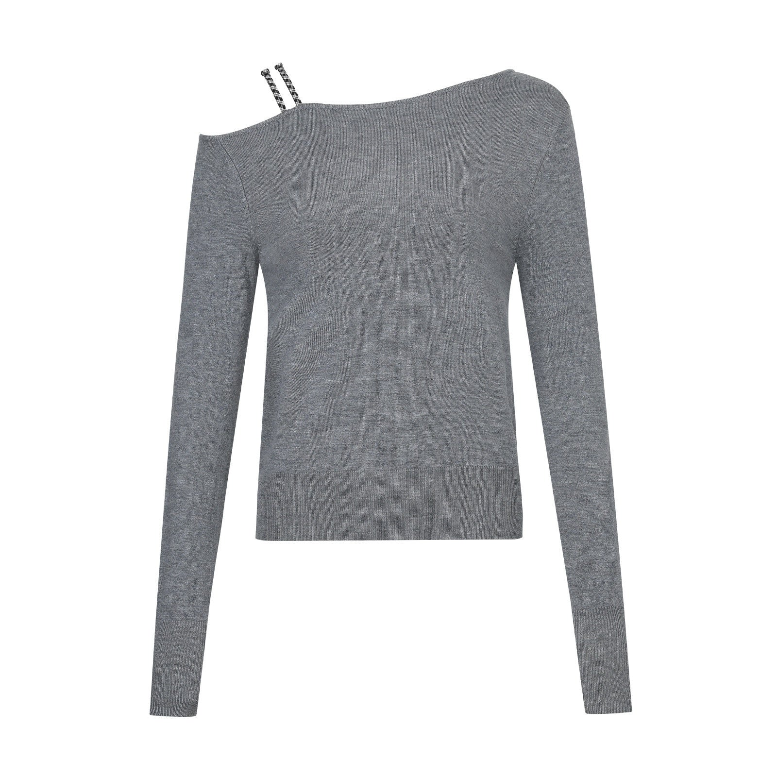 7Shiftin_Gray_Off_Shoulder_Apron_Detail_Wide_Leg_Women&