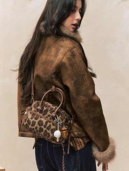 7Shiftin Leopard Print Structured Convertible Women&