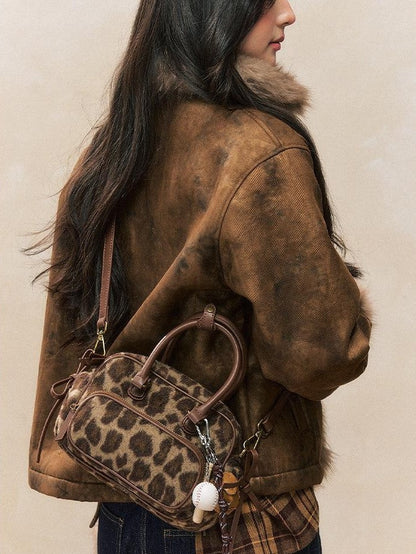 7Shiftin Leopard Print Structured Convertible Women&