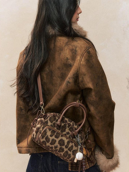 7Shiftin Leopard Print Structured Convertible Women&