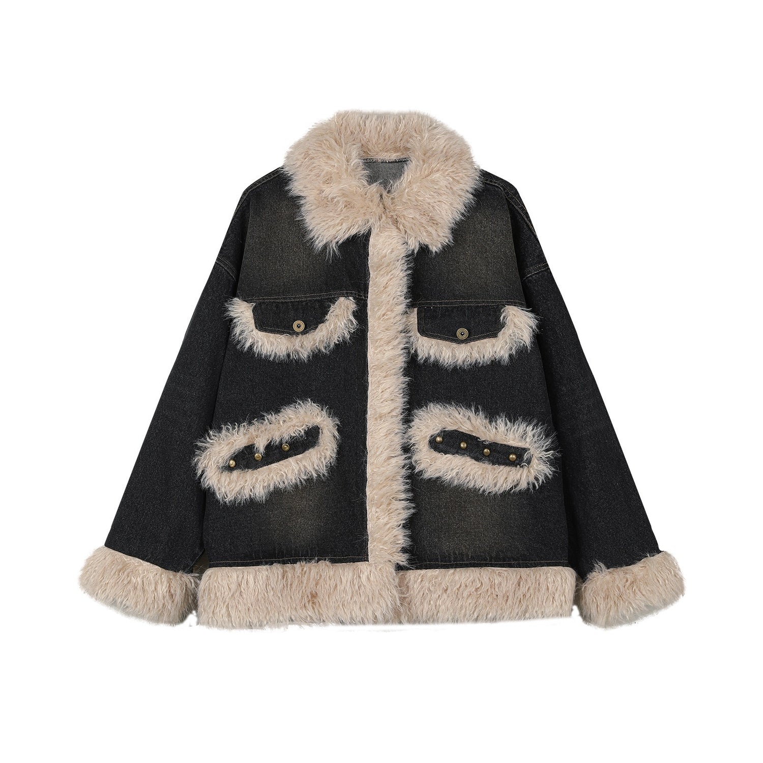 7Shiftin_Light_Wash_Plush_Spliced_Frayed_Hem_Women&