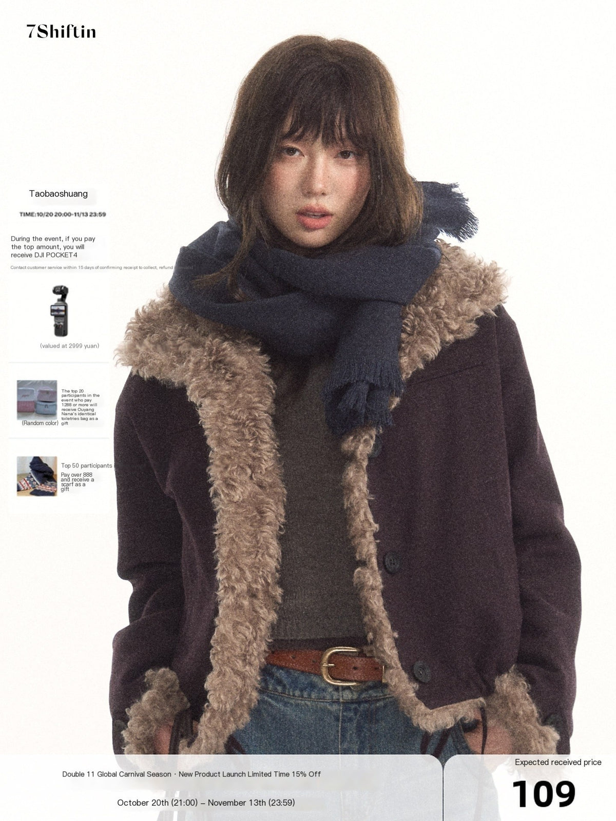 7Shiftin_Navy_Fringe_Rectangular_Solid_Women&