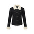 7Shiftin_Navy_Quilted_Slim_Fit_Faux_Fur_Collar_Button_Front_Women&