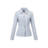 7Shiftin_Oatmeal_Slimming_Waist_Cinching_Lapel_Structured_Shoulder_Women&