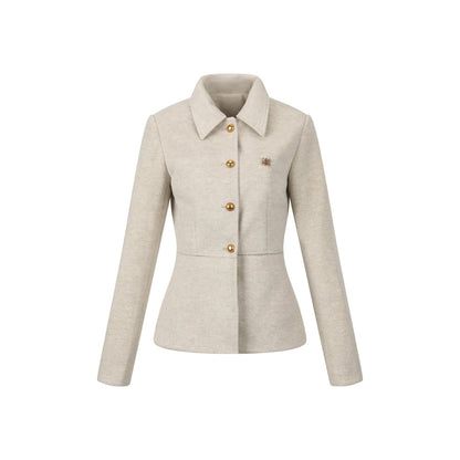 7Shiftin_Oatmeal_Slimming_Waist_Cinching_Lapel_Structured_Shoulder_Women&
