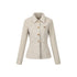 7Shiftin_Oatmeal_Slimming_Waist_Cinching_Lapel_Structured_Shoulder_Women&