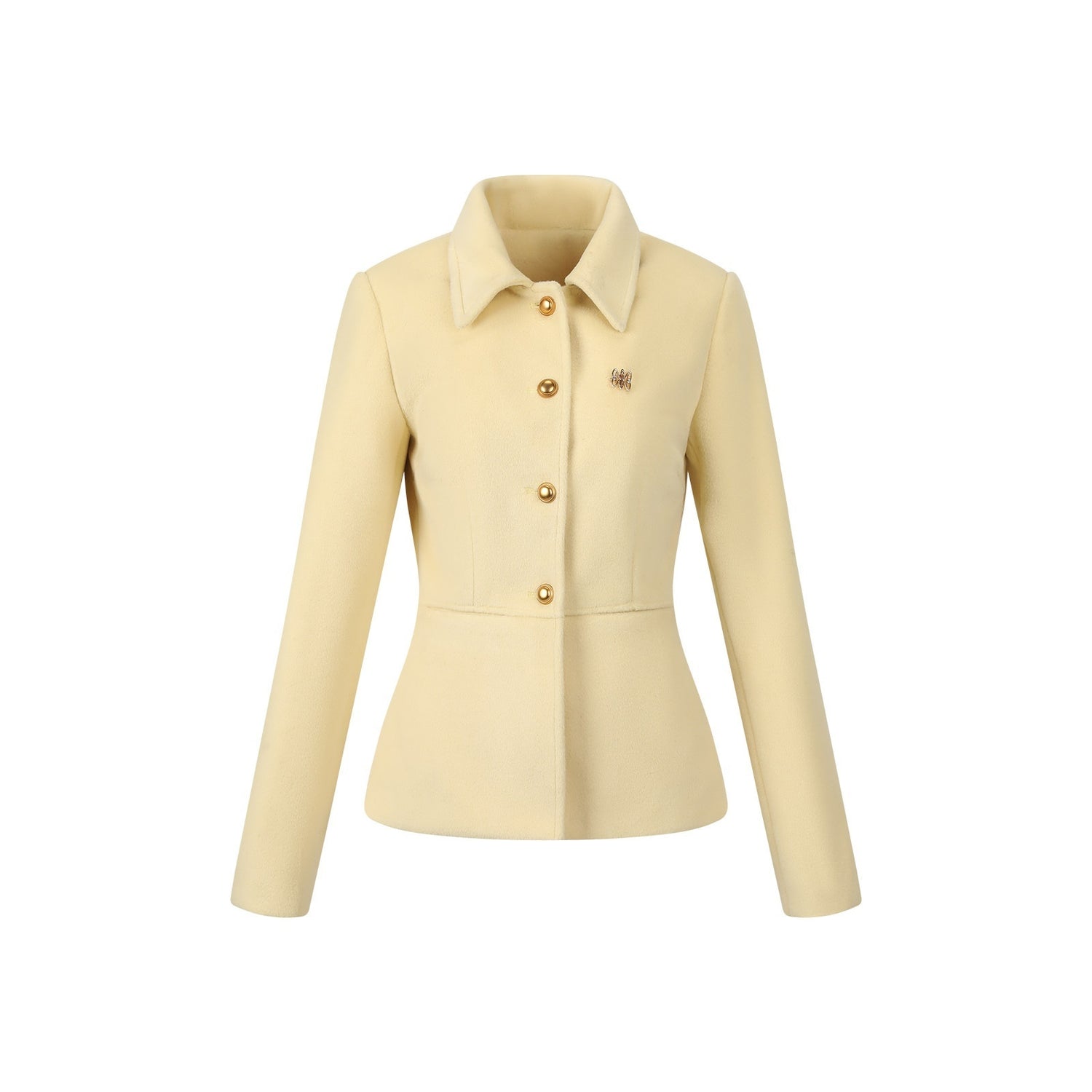 7Shiftin_Oatmeal_Slimming_Waist_Cinching_Lapel_Structured_Shoulder_Women&