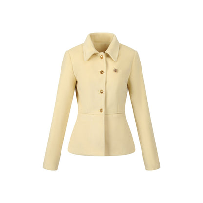 7Shiftin_Oatmeal_Slimming_Waist_Cinching_Lapel_Structured_Shoulder_Women&