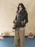 7Shiftin Polka Dot Slim Fit Two Piece Lapel Women&