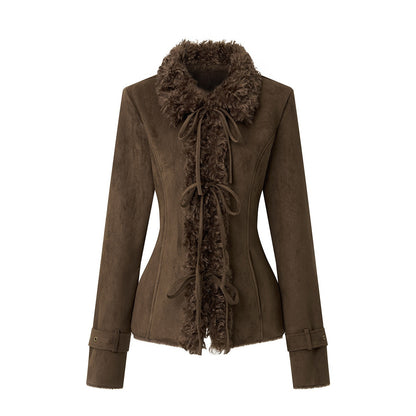 7Shiftin_Retro_Fur_Collar_Slim_Fit_Women&