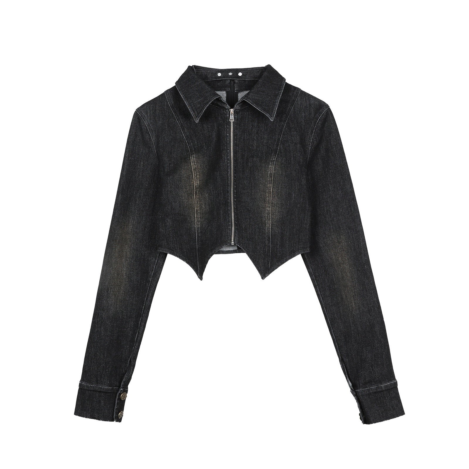 7Shiftin_Sexy_Zip_Crop_Jacket_Highwaist_Flare_Pants_Women&