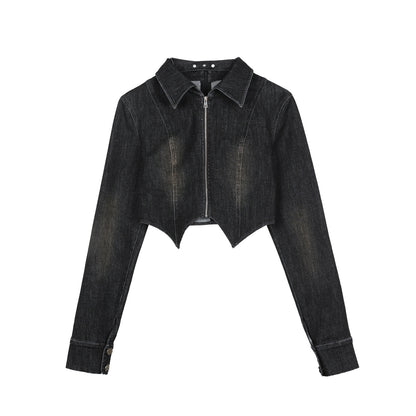 7Shiftin_Sexy_Zip_Crop_Jacket_Highwaist_Flare_Pants_Women&