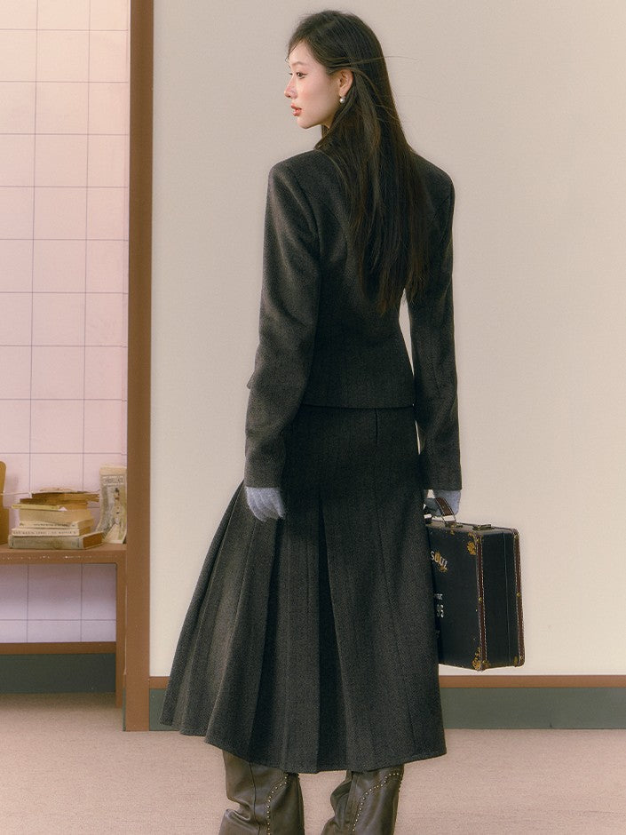 7Shiftin Tailored Preppy Fishtail Women&