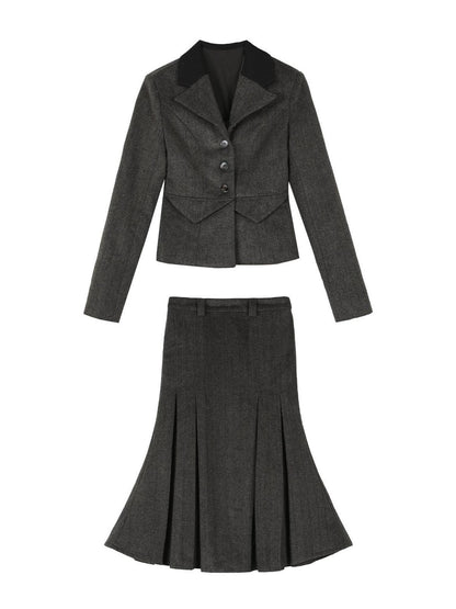 7Shiftin Tailored Preppy Fishtail Women&