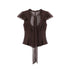7Shiftin_Tie_Waist_Ruffle_Short_Sleeve_Crop_Fitted_High_Waist_Women&