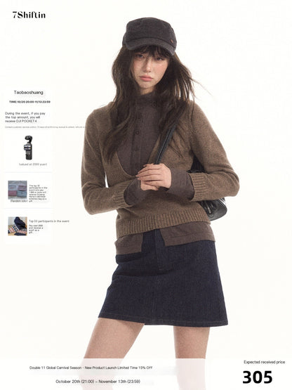7Shiftin_Two_Tone_Faux_Layer_Lazy_Style_Pullover_Women&