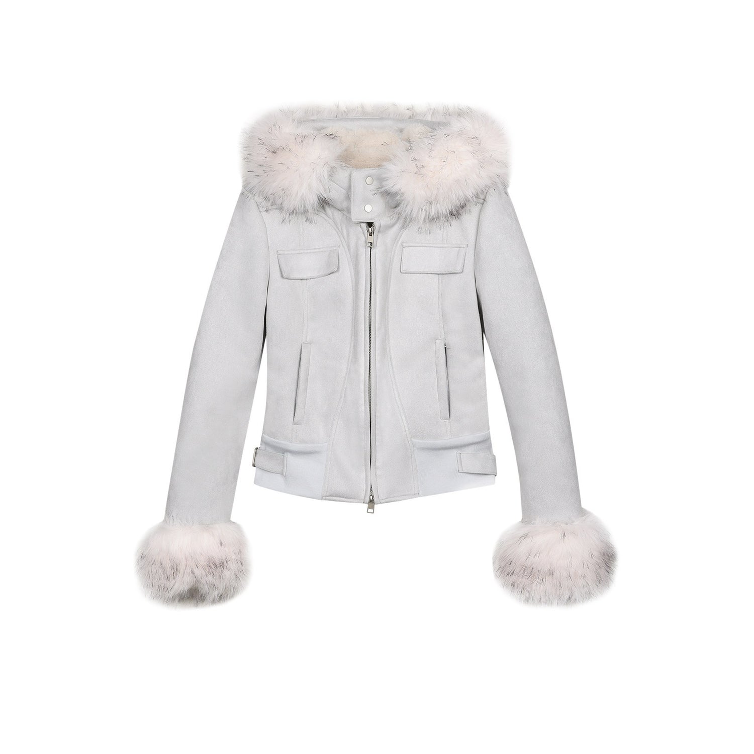 7Shiftin_Two_Tone_Hooded_Large_Fur_Collar_Slim_Women&