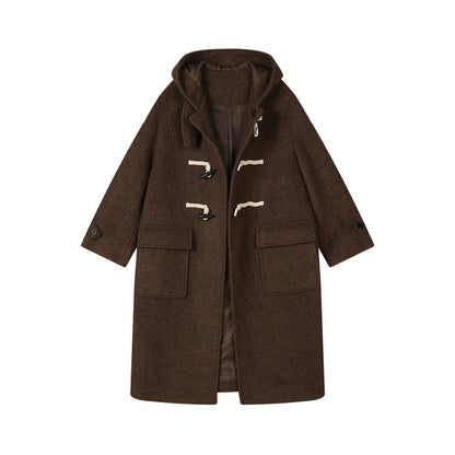 7Shiftin_Vintage_Brown_Duffle_Toggle_Retro_Women&