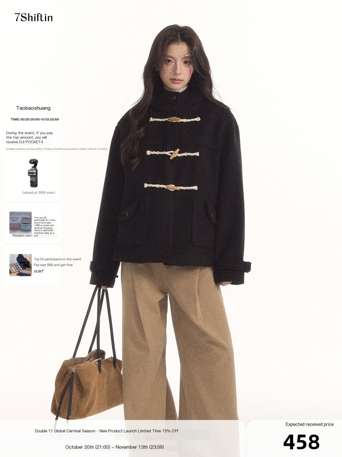 7Shiftin_Vintage_Horn_Button_Wool_Blend_Women&
