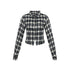 7Shiftin_Vintage_Plaid_Slim_Fit_Stand_Collar_Women&