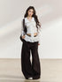 7Shiftin White Bow Lace Collar Women&
