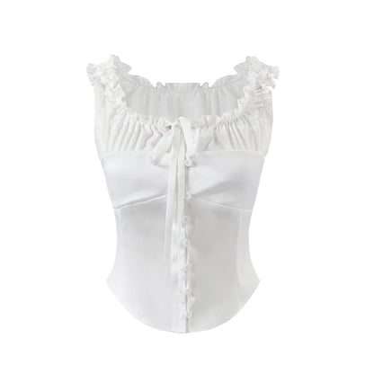 7Shiftin_White_Bow_Tie_Slim_Fit_Straight_Neck_Women&