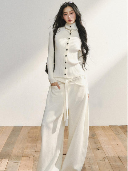 7Shiftin White Minimal Slimming Relaxed Draped Versatile Women&