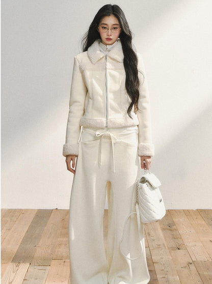 7Shiftin White Minimal Slimming Relaxed Draped Versatile Women&