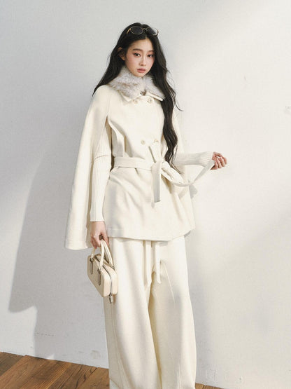 7Shiftin White Minimal Slimming Relaxed Draped Versatile Women&