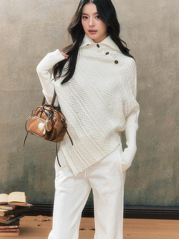 7Shiftin White Thick Pocket Flared Floor Length Casual Women&