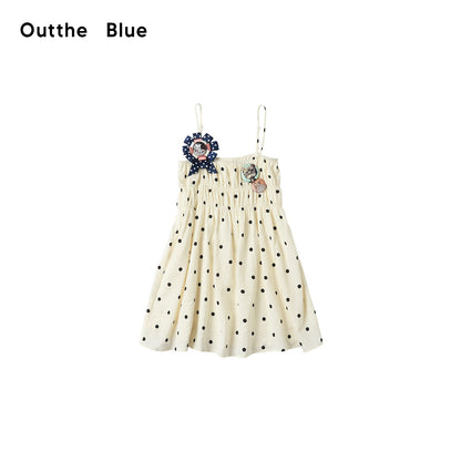 OuttheBlue_Soft_Cotton_Loose_Fit_Polka_Dot_Spaghetti_Strap_Beige_Slip_Mini_Dresses_MISSTT
