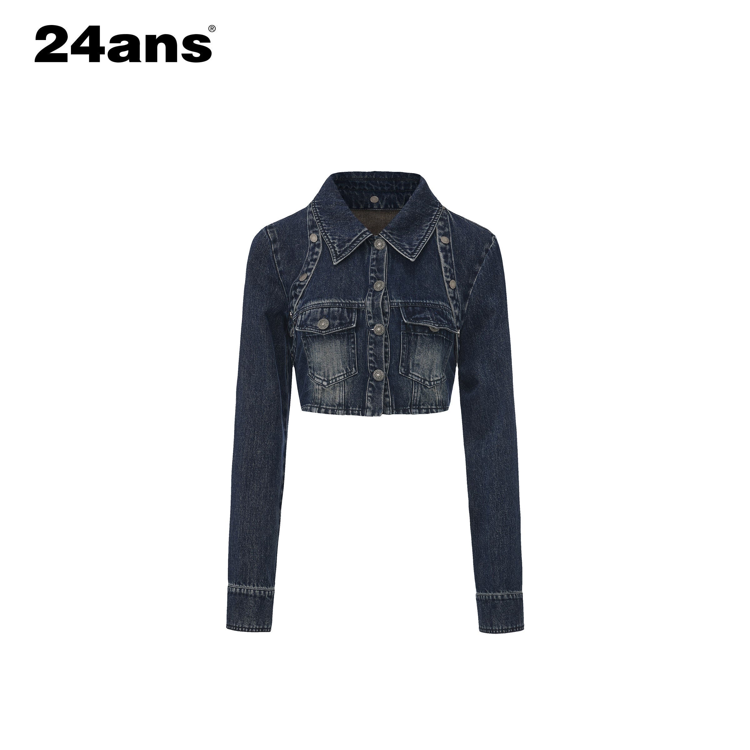24ans_Breathable_Cotton_Linen_Notched_Collar_Low_Waist_Women_Top_&amp;_Pants_Sets_MISSTT