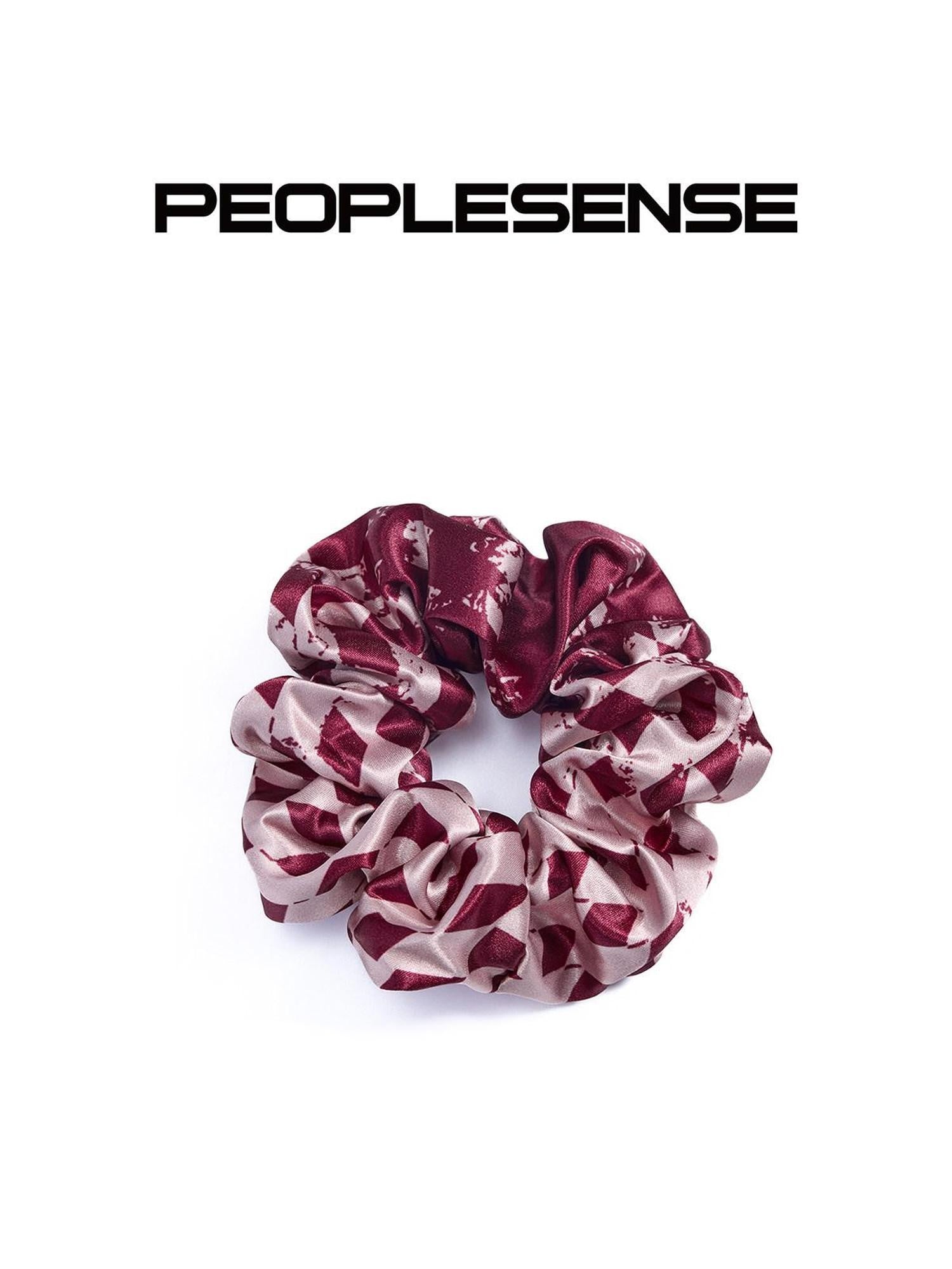 PEOPLESENSE Red Plaid Small Square Decorative British Women&