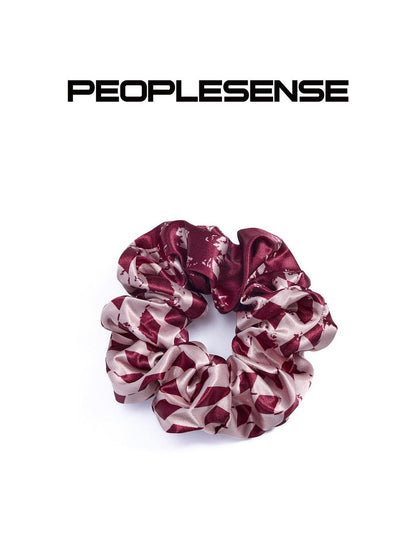 PEOPLESENSE Red Plaid Small Square Decorative British Women&