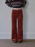 DKZ_OFFICIAL_Corduroy_Orange_Solid_Pocket_Button_Women&