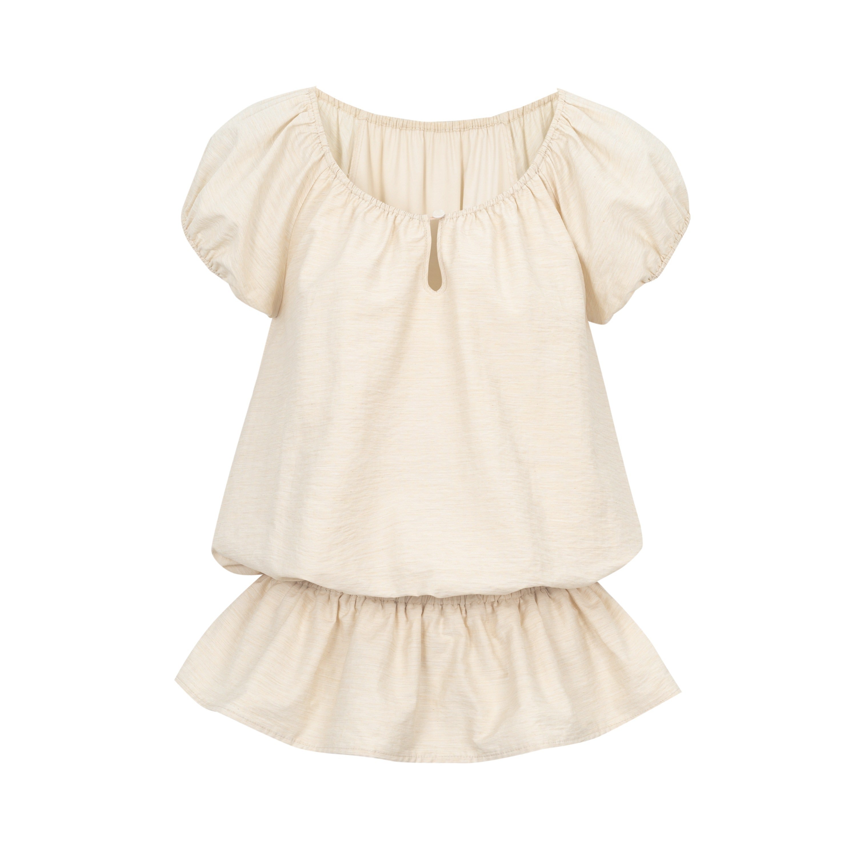 Dorydory_Ivory_Vintage_Puff_Sleeve_Women&