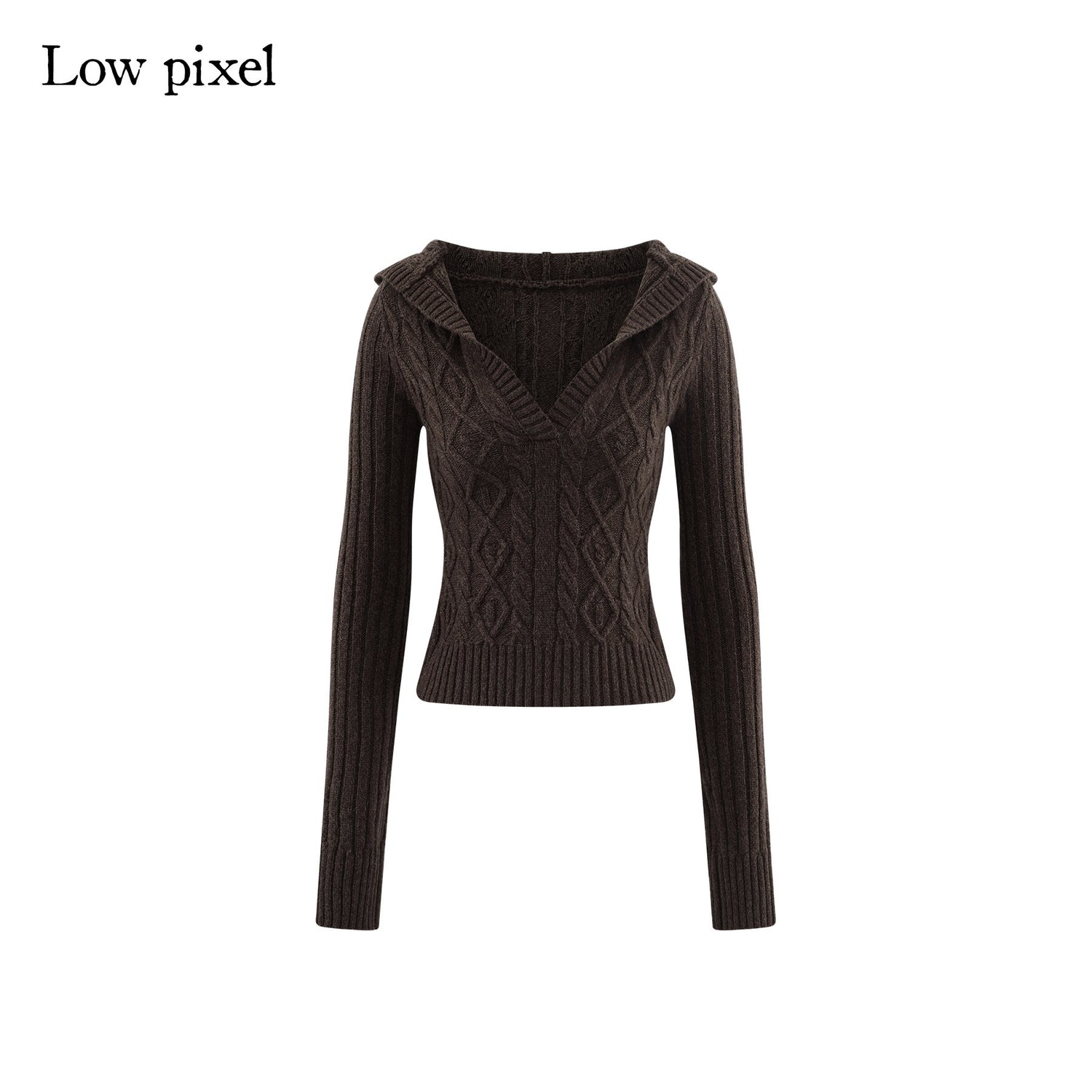 Low_pixel_Wool_Blend_V-neck_Slim_Pullover_Two_Piece_Cami_Set_Casual_Sweaters_MISSTT