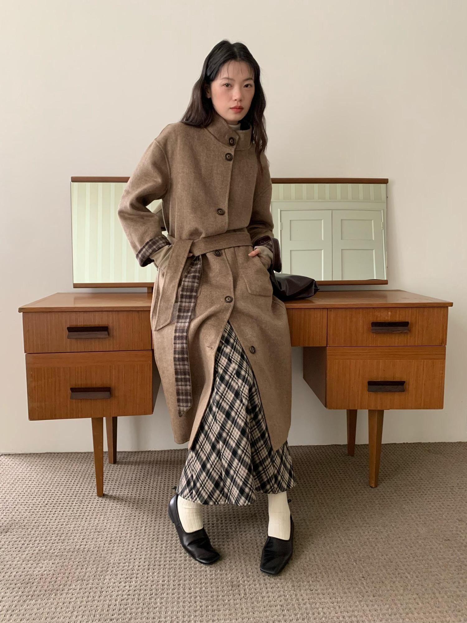Dorydory Plaid Reversible Vintage Women&