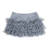 nit alcove Core Spun Casual Pleated Puff Skirt Mid Waist Girls Mint Gray Mini Skirts