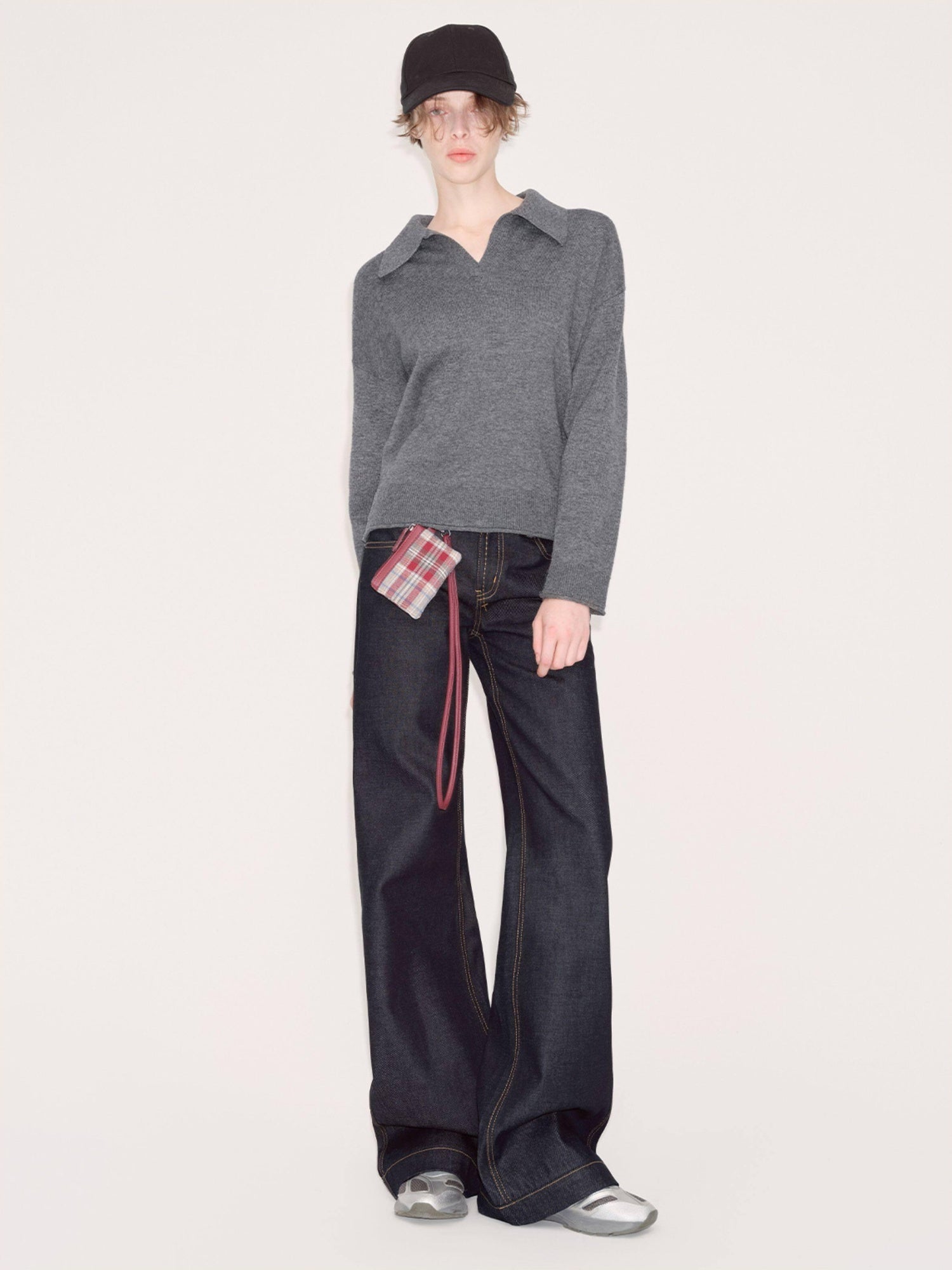RUN TO THE FUTURE Vintage Low Waist Raw Denim No Stretch Zip Fly Women Straight Jeans
