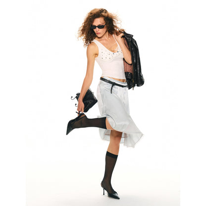2th_Desire_Blue_Lace_Embroidered_Spliced_High_Waist_A_Line_Women&